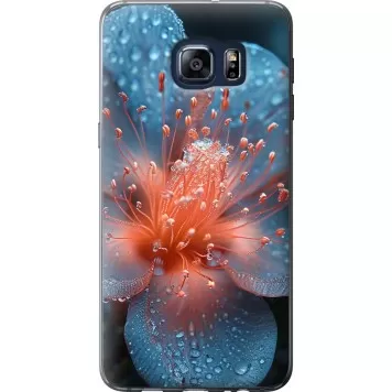 Чохол на Samsung Galaxy S6 Edge Plus G928 Роса на квітці