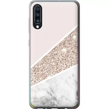 Чехол на Samsung Galaxy A70 2019 A705F Пастельный мрамор
