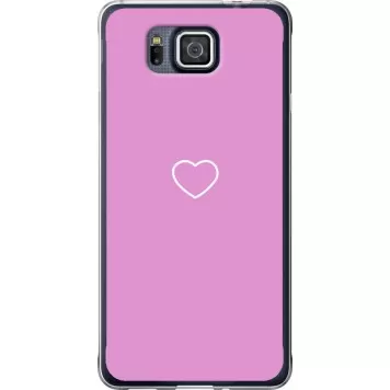 Чехол на Samsung Galaxy Alpha G850F Сердце 2