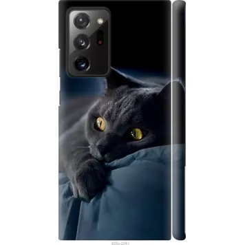 Чохол на Samsung Galaxy Note 20 Ultra Димчастий кіт