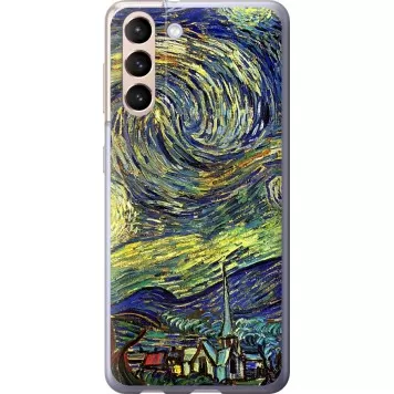 Чохол на Samsung Galaxy S21 Вінсент Ван Гог. Зоряна ніч