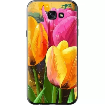 Чохол на Samsung Galaxy A7 (2017) Намальовані тюльпани