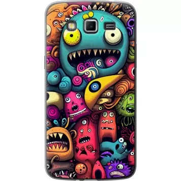 Чохол на Samsung Galaxy Grand 2 G7102 Смішні монстри