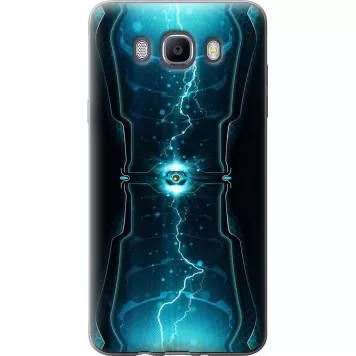 Чехол на Samsung Galaxy J7 (2016) J710F Молнии в цилиндре