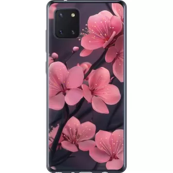 Чехол на Samsung Galaxy Note 10 Lite Пурпурная сакура