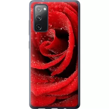 Чехол на Samsung Galaxy S20 FE G780F Красная роза