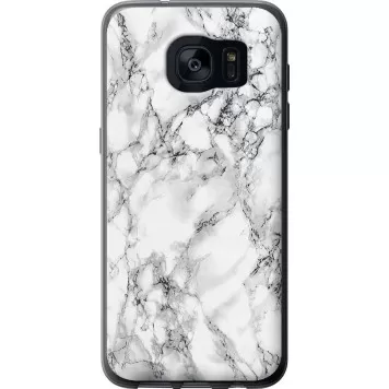 Чехол на Samsung Galaxy S7 Edge G935F Мрамор белый