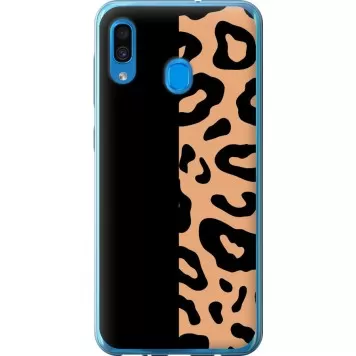 Чохол на Samsung Galaxy A20 2019 A205F Плями леопарда