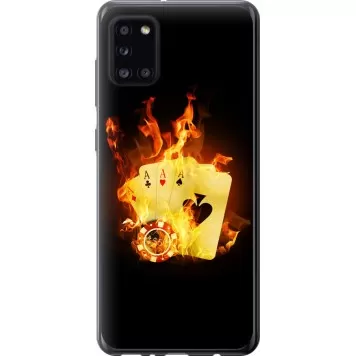 Чохол на Samsung Galaxy A31 A315F Палаючі карти