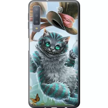 Чехол на Samsung Galaxy A7 (2018) A750F Чеширский кот 2