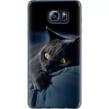 Чехол на Samsung Galaxy Note 5 N920C Дымчатый кот