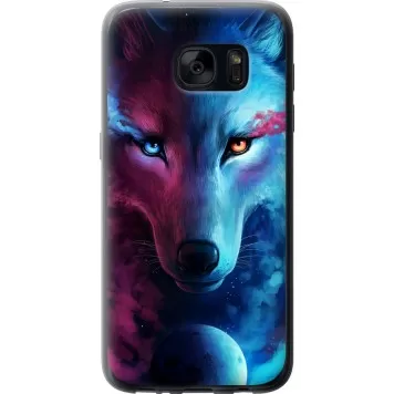 Чохол на Samsung Galaxy S7 G930F Арт-вовк