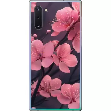 Чехол на Samsung Galaxy Note 10 Пурпурная сакура