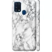 Чохол на Samsung Galaxy M31 M315F Мармур білий