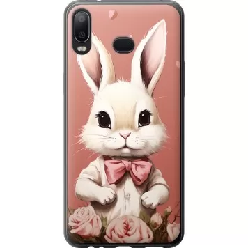 Чехол на Samsung Galaxy A6s Зайчик