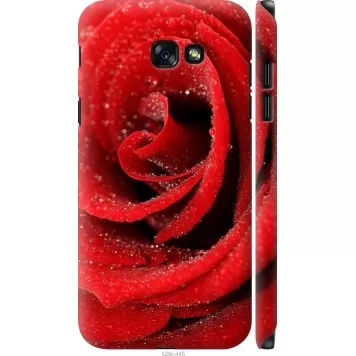 Чехол на Samsung Galaxy A7 (2017) Красная роза