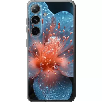 Чехол на Samsung Galaxy S24 Роса на цветке