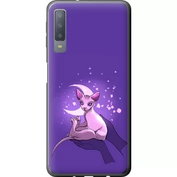 Чехол на Samsung Galaxy A7 (2018) A750F Кот2