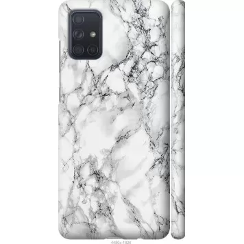 Чехол на Samsung Galaxy A71 2020 A715F Мрамор белый