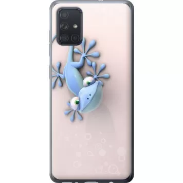 Чехол на Samsung Galaxy A71 2020 A715F Геккончик