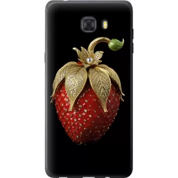 Чохол на Samsung Galaxy C9 Pro Полуниця v3
