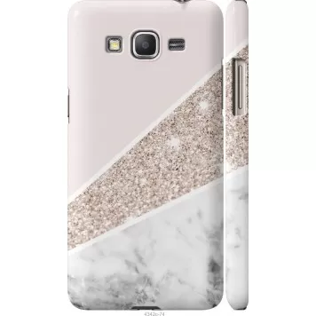 Чохол на Samsung Galaxy Grand Prime G530H Пастельний мармур