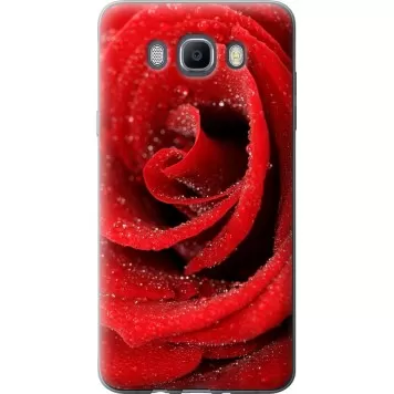 Чехол на Samsung Galaxy J7 (2016) J710F Красная роза