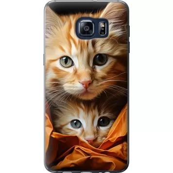 Чохол на Samsung Galaxy S6 Edge Plus G928 Котики 2