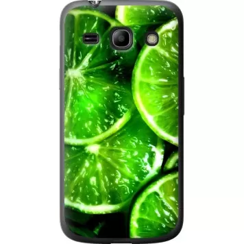 Чохол на Samsung Galaxy Core Plus G3500 Зелені часточки лимона