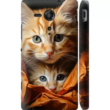 Чехол на Sony Xperia SP M35H Котики 2
