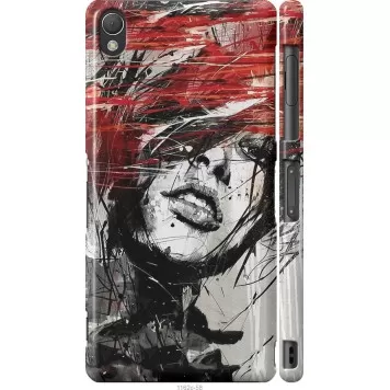 Чохол на Sony Xperia Z3 dual D6633 Обличчя дівчини