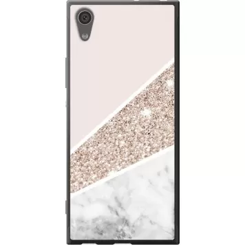 Чехол на Sony Xperia XA1 G3112 Пастельный мрамор