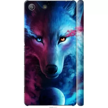 Чехол на Sony Xperia M5 E5633 Арт-волк