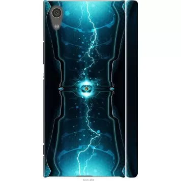 Чехол на Sony Xperia XA1 G3112 Молнии в цилиндре