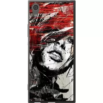 Чехол на Sony Xperia XA1 G3112 Лицо девушки