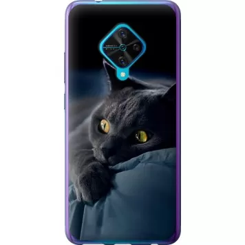 Чохол на Vivo V17 Димчастий кіт