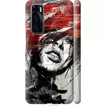 Чехол на Vivo V20 SE Лицо девушки