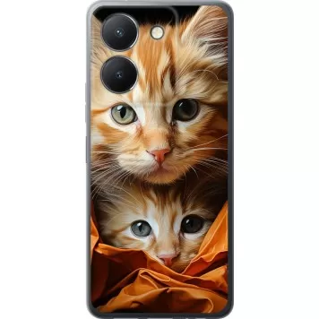 Чохол на Vivo Y27 5G Котики 2