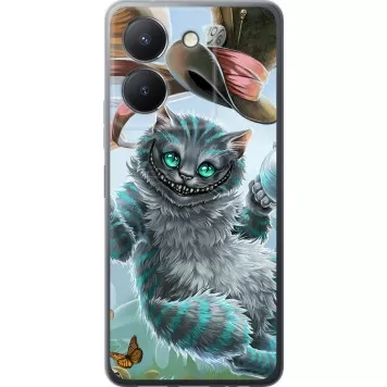 Чехол на Vivo Y36 4G Чеширский кот 2