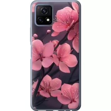 Чехол на Vivo Y52S Пурпурная сакура