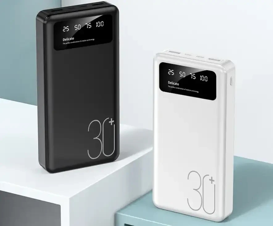 Power Bank 90000 мАч 5V2A, Зарядное устройство для быстрой зарядки, Портативный внешний аккумулятор