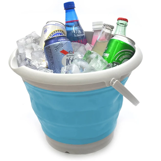 Відро 10 літрів туристичне складане SmartUS Collapsible Bucket