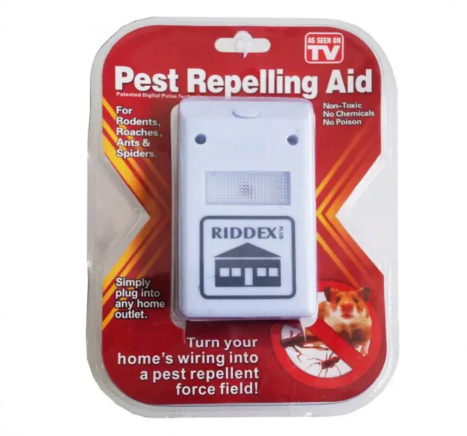 Ультразвуковой отпугиватель вредителей PEST REPELLING AID 1818