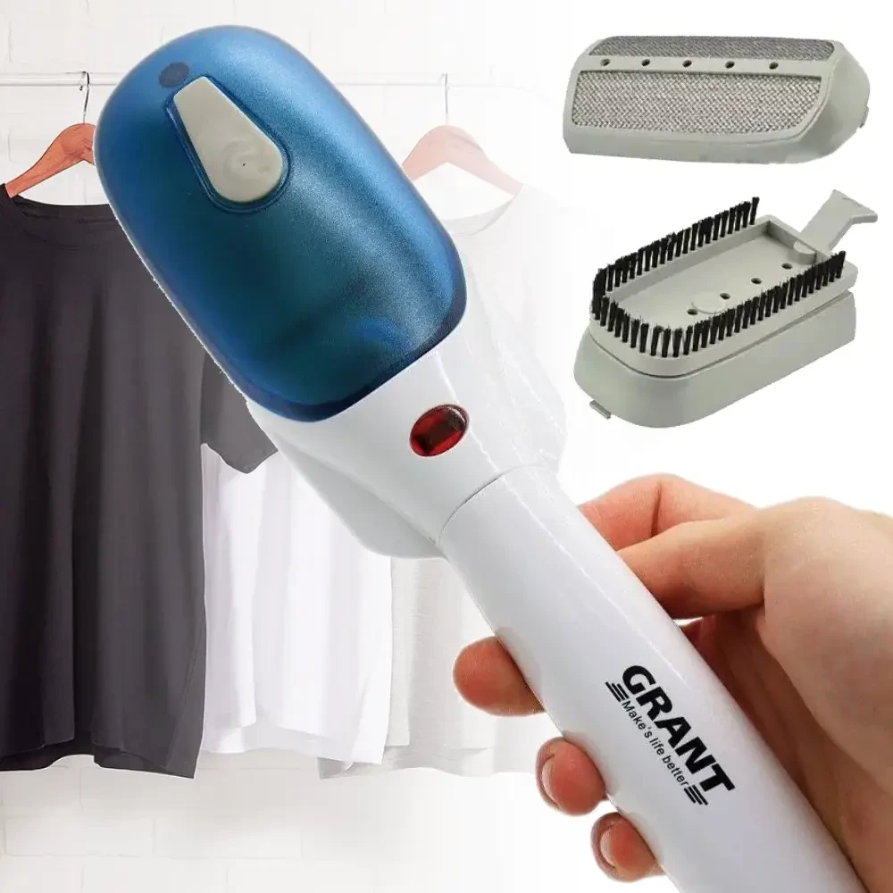 УЦЕНКА! Ручной отпариватель Steam Brush 770 Вт –паровая щетка для идеальной глажки одежды за 30 секунд! (Плохая упаковка 3324)